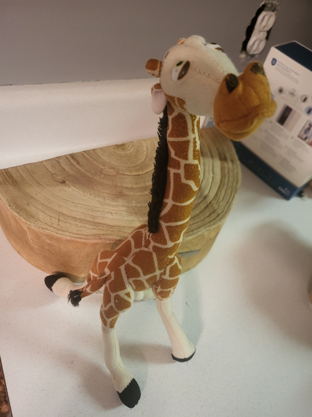 Vintage 2004 Dreamworks Madagascar Melmen Giraffe Plush